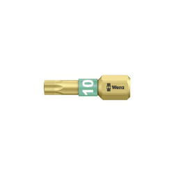 Wera - embout torx t 10 05 066100 001 acier à outils allié, revêtement diamanté forme (embouts): d 6.3 1 pc(s)