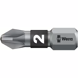 Peu de tournevis Wera 855/1 BTZ; PZ2; 25 mm