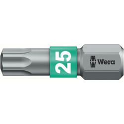 Peu de tournevis Wera 867/1 BTZ BiTorsion; TX25; 25 mm; 1 unités