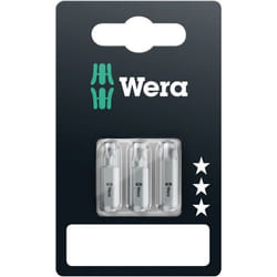 Peu de tournevis Wera 867/1 Standard; TX25/TX30/TX40; 25 mm; 3 des unités; blister