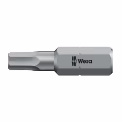 Wera 05135072001, 1 pièce(s), Hex (métrique), 3/32, 3/32 inc, 25 mm, 25,4 / 4 mm (1 / 4")