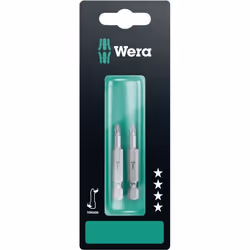 Peu de tournevis Wera 851/4 TZ; PH1; 50 mm; 2 des unités; blister