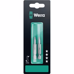 Peu de tournevis Wera 855/4 TZ; PZ1; 50 mm; 2 des unités; blister