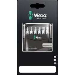 Wera 05073404001 embout de tournevis 7 pièce(s)