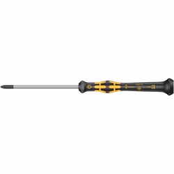 Tournevis manuel / ciseau Wera ESD Kraftform Micro; PZ1; 80 mm