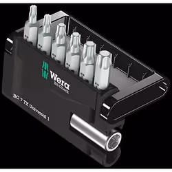 Wera 05056294001, 6 pièce(s), Torx Plus, TX10, TX15, TX20, TX25, TX30, TX40, 25 mm