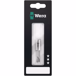 Wera 899/4/1 SB, Acier inoxydable, Tige hexagonale, 25,4 / 4 mm (1 / 4"), 50 mm
