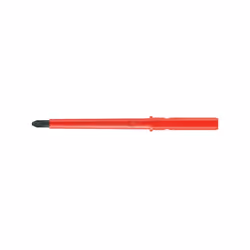 Lame inter. VDE pour vis cruciforme PZ, Dimensions : PZ 2, Longueur de la lame 154 mm, Ø de la lame 6,0 mm - Bruni - Pointe B ...