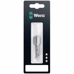 Wera 869/4 M SB, 1 pièce(s), Hexagonal, 25,4 / 4 mm (1 / 4"), Acier inoxydable