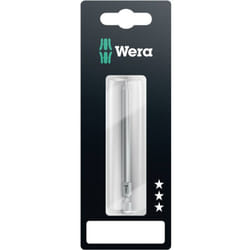 Wera - Embout cruciforme pz 2 05073524001 Acier à outils extra-rigide, extra-rigide Forme (embouts): f 6.3 1 pc(s) C98681