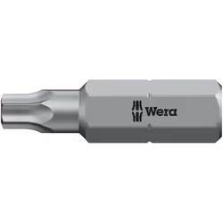 Peu de tournevis Wera WE05135143001; TX4; 1/4''; 25 mm