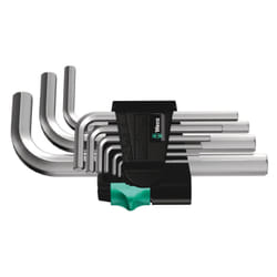 Wera 05021406001 Clé hexagonale Set de clé allen/hexagonale forme de l Métrique 9 pièce(s)