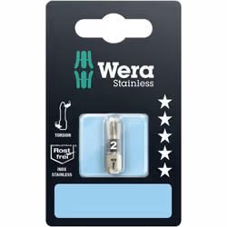 enquête Wera 05073613001 Contenu: 1 pc(s) description Embouts en acier inox avec zone de torsion, particulièrement adapté pou ...