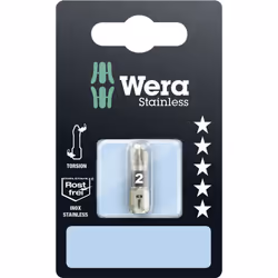 enquête Wera 05073614001 Contenu: 1 pc(s) description Embouts en acier inox avec zone de torsion, particulièrement adapté pou ...