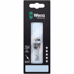Wera 3888/4/1 K SB, Acier inoxydable, Tige hexagonale, 25,4 / 4 mm (1 / 4"), 50 mm