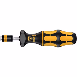 Tournevis dynamométrique Wera 7445 Kraftform ESD avec mandrin à serrage rapide Rapidaptor 1/4 pouce