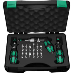 Jeu de tournevis dynamométriques 27 pièces Wera 05074739001 0.3 - 6 Nm C51008