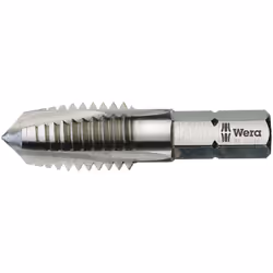 Wera 844, Perceuse, Mèche de perçage conique, 1 cm, 40 mm, Métal, Acier, 6,35 mm