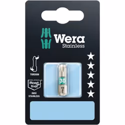 Peu de tournevis Wera WE05073625001; T30; 1/4''; 25 mm