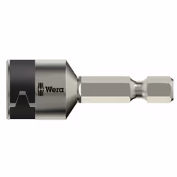 Wera 3869/4, 1 pièce(s), Hexagonal, 25,4 / 4 mm (1 / 4"), Acier inoxydable, Acier inoxydable, République tchèque