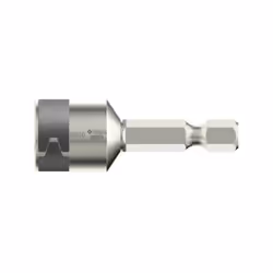 Douille 1/4'' acier inoxydable, 50 mm long, en pouces américains Cote s/plats : 3/8 pouces - DIN 3126-E 6,3, ISO 1173 - Non-m ...