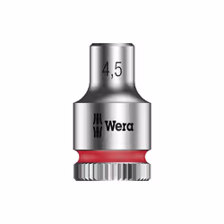 WERA AUßEN-SECHSKANT STECKSCHLÜSSELEINSATZ 4.5 MM 1/4 (6.3 MM) PRODUKTABMESSUNG, LÄNGE 23 MM 050