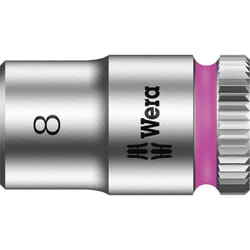 Douille 6 pans extérieurs 8 mm Longueur: 23 mm Wera 05003507001 Propulseur: 1/4' (6.3 mm) 1 pc(s) C98027