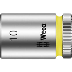 Douille 6 pans extérieurs 10 mm Longueur: 23 mm Wera 05003509001 Propulseur: 1/4 (6.3 mm) 1 pc(s)
