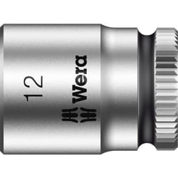 Douille 6 pans extérieurs 12 mm Longueur: 23 mm Wera 05003511001 Propulseur: 1/4 (6.3 mm) 1 pc(s)
