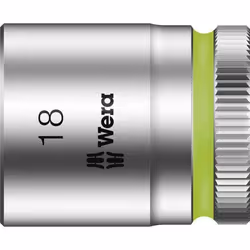 Douille 6 pans extérieurs 18 mm Longueur: 30 mm Wera 05003563001 Emmanchement: 3-8 (10 mm) 1 pc(s)