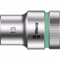 enquête Wera 05003604001 Propulseur: 1/2" (12.5 mm) Sortie: 6 pans extérieurs - 13 mm Longueur: 37 mm Contenu: 1 pc(s) descri ...