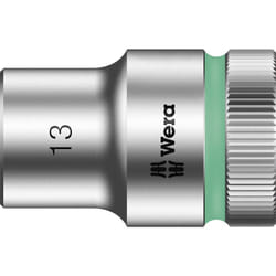 Douille 6 pans extérieurs 13 mm Longueur: 37 mm Wera 05003604001 Propulseur: 1/2' (12.5 mm) 1 pc(s) C98061