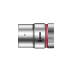 Douille 6 pans extérieurs 17 mm longueur: 37 mm Wera 05003608001 entraînement: 12.5 mm (1/2'') 1 pc(s)