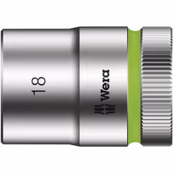WERA 8790 HMC Douille Zyklop à emmanchement 1/2",18mm-5003609001 DESCRIPTION DE L'ARTICLE Les douilles pour usage manuel et s ...