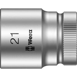 Douille 6 pans extérieurs 21 mm Longueur: 37 mm Wera 05003612001 Propulseur: 1/2 (12.5 mm) 1 pc(s)