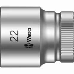 enquête Wera 05003613001 Propulseur: 1/2" (12.5 mm) Sortie: 6 pans extérieurs - 22 mm Longueur: 37 mm Contenu: 1 pc(s) descri ...