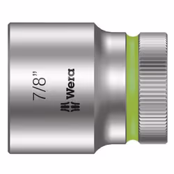 Wera 05003628001, Prise, 1/2", Impérial, 1 tête(s), 7/8", Sulfate de chondroïtine