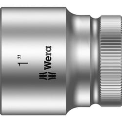 Wera - Douille 6 pans extérieurs 1' Longueur: 40 mm 05003631001 Propulseur: 1/2' (12.5 mm) 1 pc(s) C94792