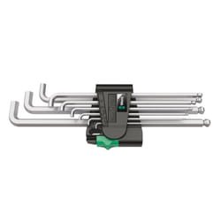 Wera 05073594001 Clé hexagonale Set de clé allen/hexagonale forme de l Métrique/empirique 9 pièce(s)