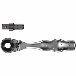 Wera 8001 A Zyklop Mini 1 Bit, Clé à pipe, 1 pièce(s), Chrome, En forme de L, Acier au chrome-molybdène, 1 pièce(s)