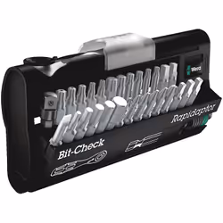 Wera 05346293001, 23 pièce(s), Phillips, PH 1, PH 2, PH 3, TX10, TX15, TX20, TX25, TX30, TX40, 1/4, 1/8, 3/16, 3/32, 5/32, Ac ...