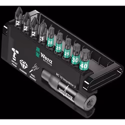 Wera 05057683001, 9 pièce(s), 25 mm