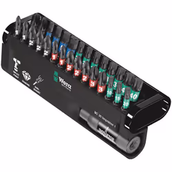 Wera BC 30 Impaktor 1, 30 pièce(s), Hex (impérial), Phillips, Cruciforme, Torx, PH 1, PH 2, PH 3, PZ 1, PZ 2, PZ 3, T10, T15, ...
