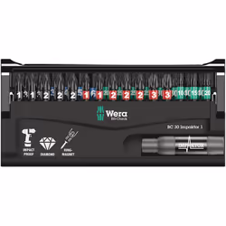 Wera BC 30 Impaktor 1 embout de tournevis 30 pièce(s)
