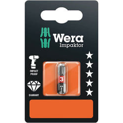 Buse à impact Wera 851/1 IMP DC Impaktor; PH3; 25 mm