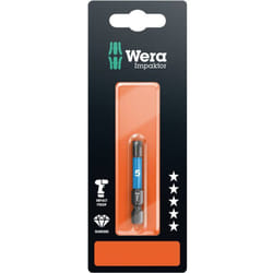 Wera - Embout imp dc Impaktor 840/4, 4.0 x 50, 1 pièce 840/4 imp dc sb SiS 05073944001 n/a Longueur:50 mm Contenu 1 pc(s)