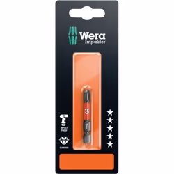 Peu de tournevis Wera 851/4 IMP DC; PH3; 50 mm; 1 des unités; blister
