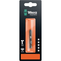 Peu de tournevis Wera 855/4 IMP DC; PZ3; 50 mm; 1 des unités; blister