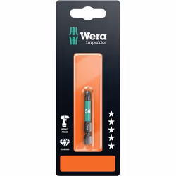 Peu de tournevis Wera 867/4 Impaktor; TX30; 50 mm; 1 des unités; blister
