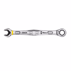Wera Joker, 10 mm, Acier inoxydable, Acier au chrome-molybdène, Chrome, Mat, Allemagne